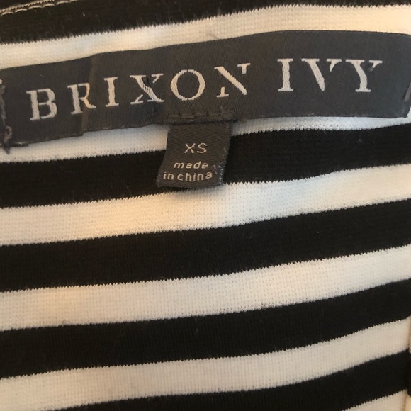 ❌SOLD❌ Brixon Ivy Stripped Levi Ponte Pinup Dress - Picture 5 of 6